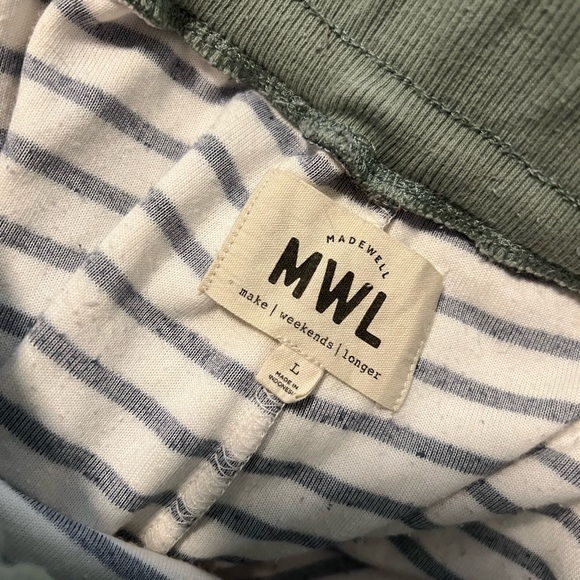 Madewell striped joggers - Picture 2 of 6